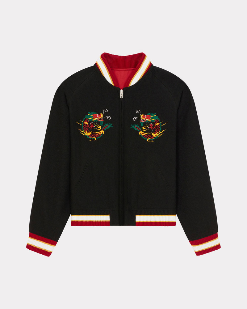 'Year of the Dragon' reversible embroidered genderless jacket 1
