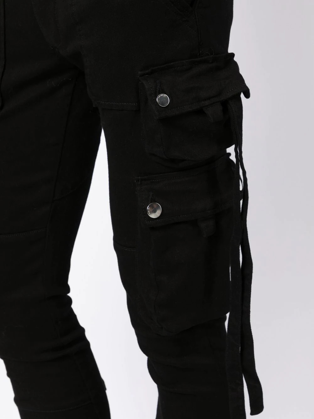 Tactical cargo skinny jeans - 5