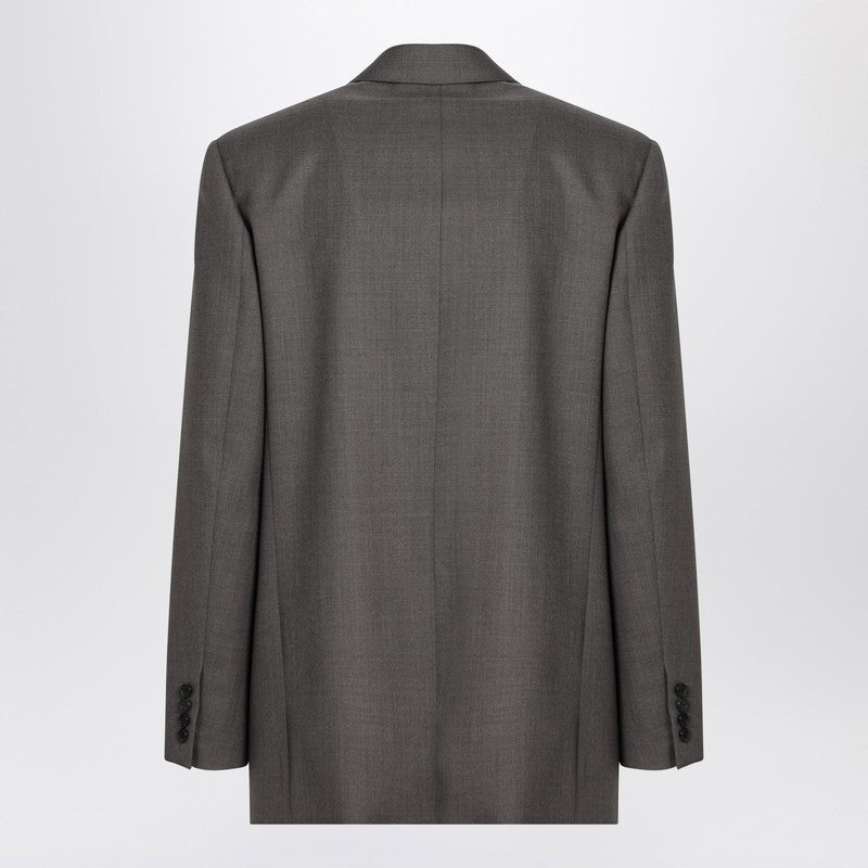 Saint Laurent Brown single-breasted jacket in wool - 2