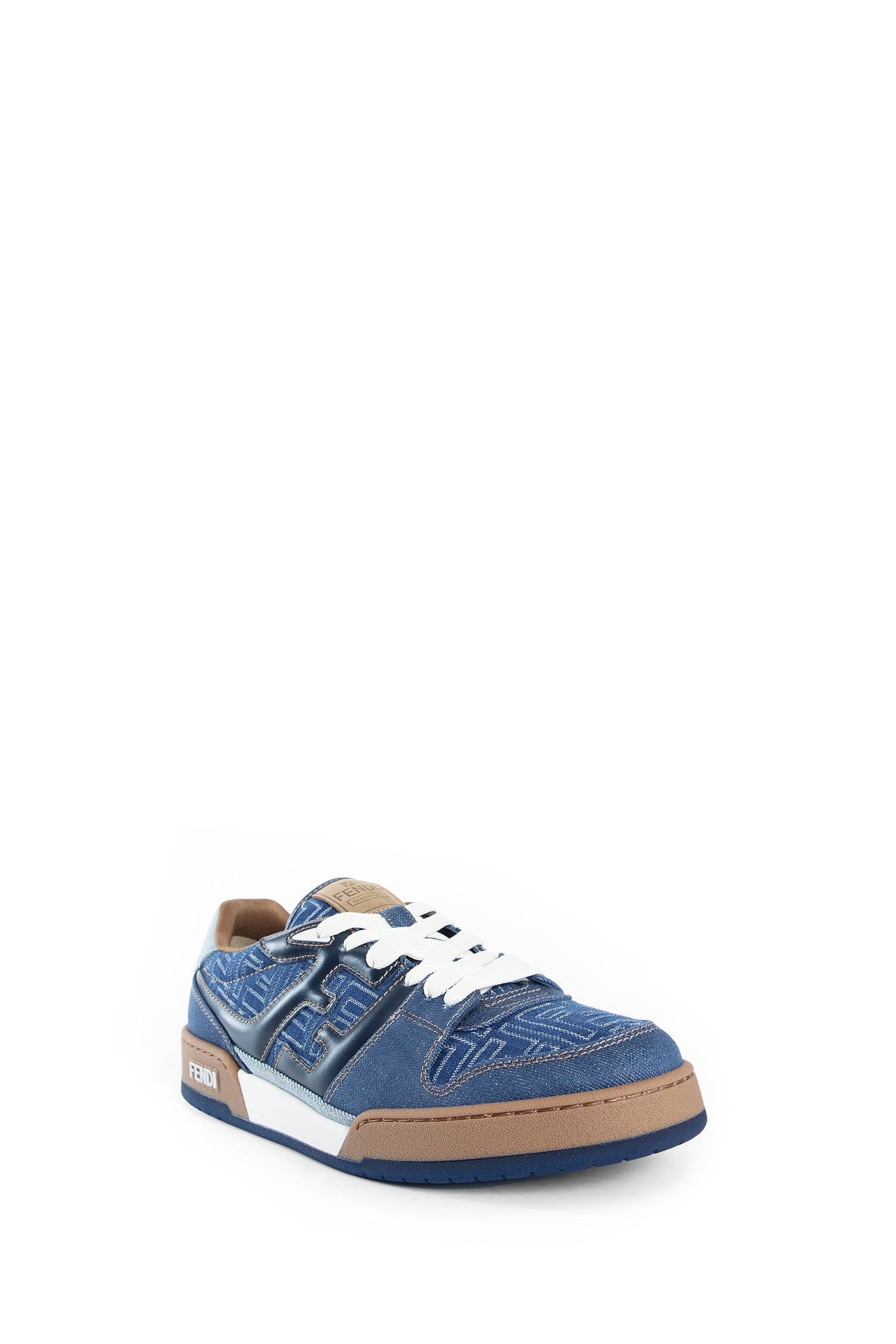 Fendi-Match-Denim-Effect-Ff-Sneakers - 2