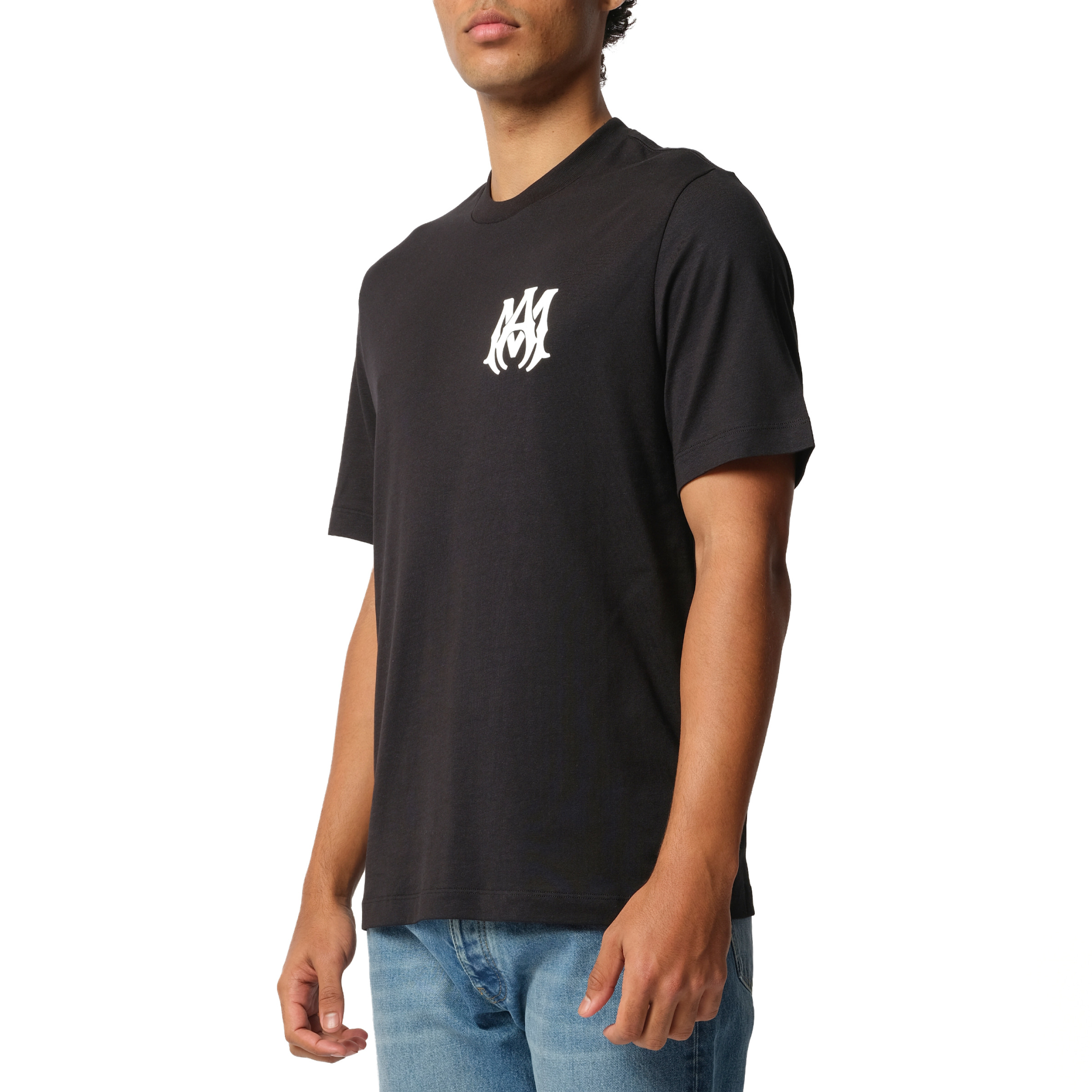 MA Core Logo T-Shirt in Black/White - 5