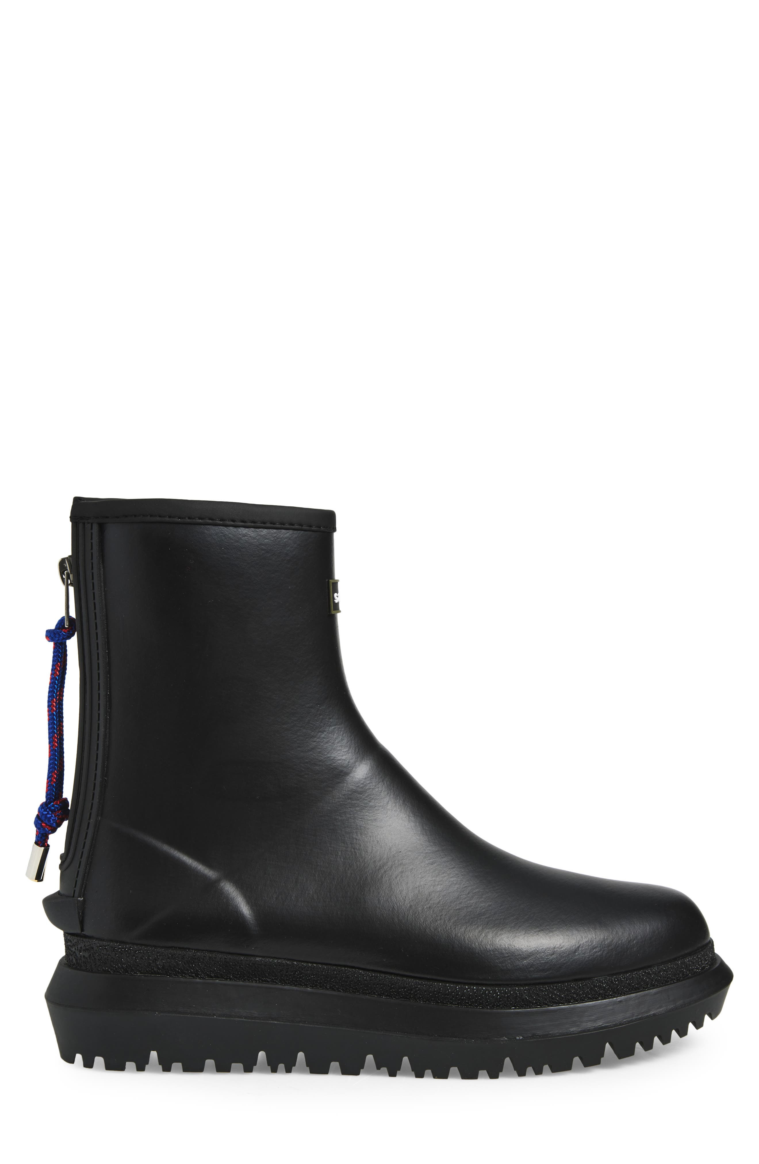 Sacai Rubber Waterproof Rain Boot in Black at Nordstrom - 3