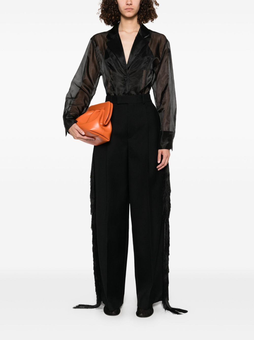 Carven Women Fringed Trousers - 4