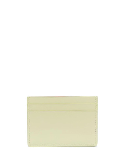 Jil Sander logo stamp cardholder outlook