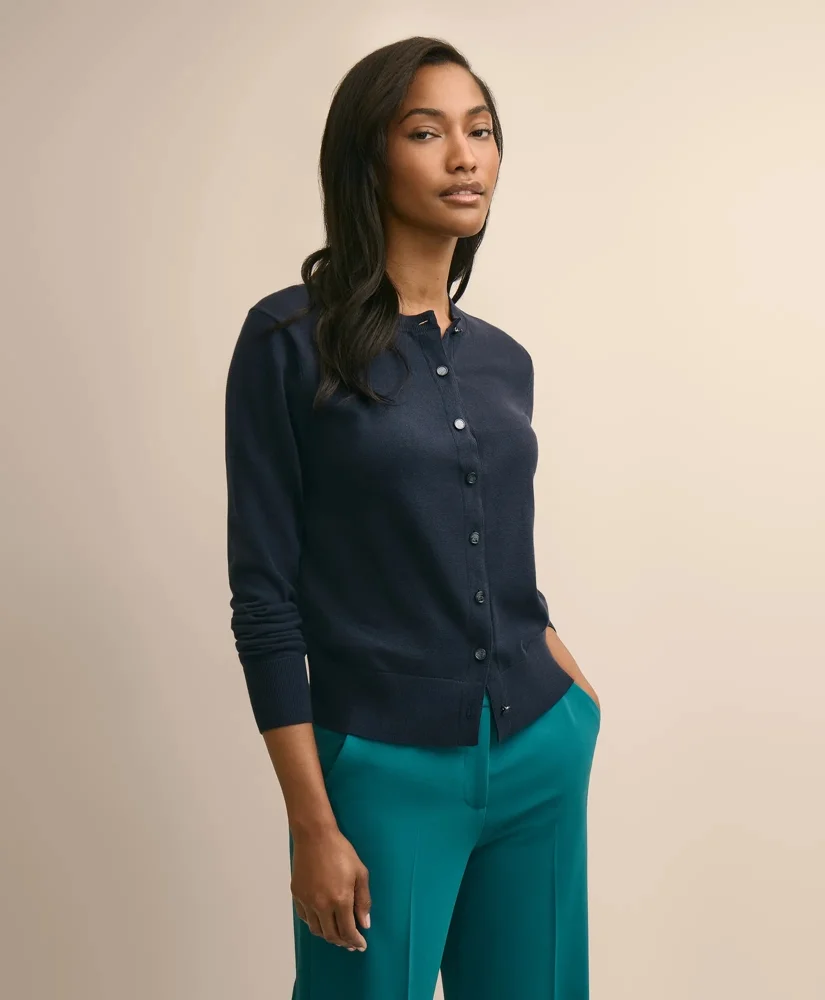 Supima® Cotton Cardigan - 1