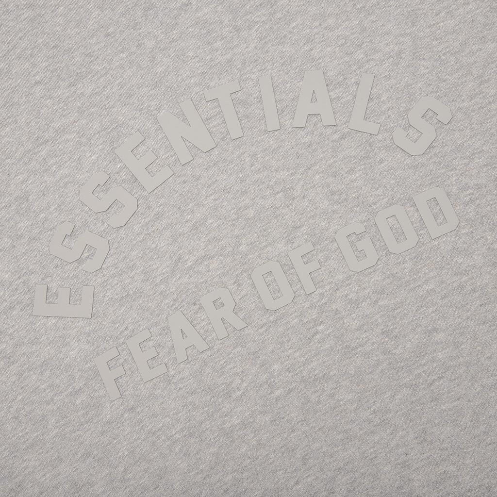 NYLON FLEECE HOODIE - DARK HEATHER OATMEAL/GARDEN YELLOW - 3