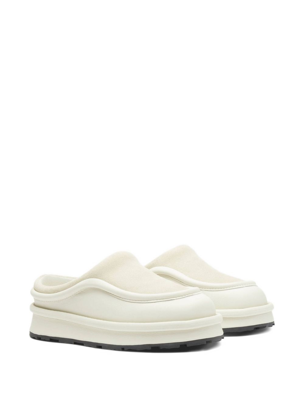 Pillow slip-on sculpted mules - 2