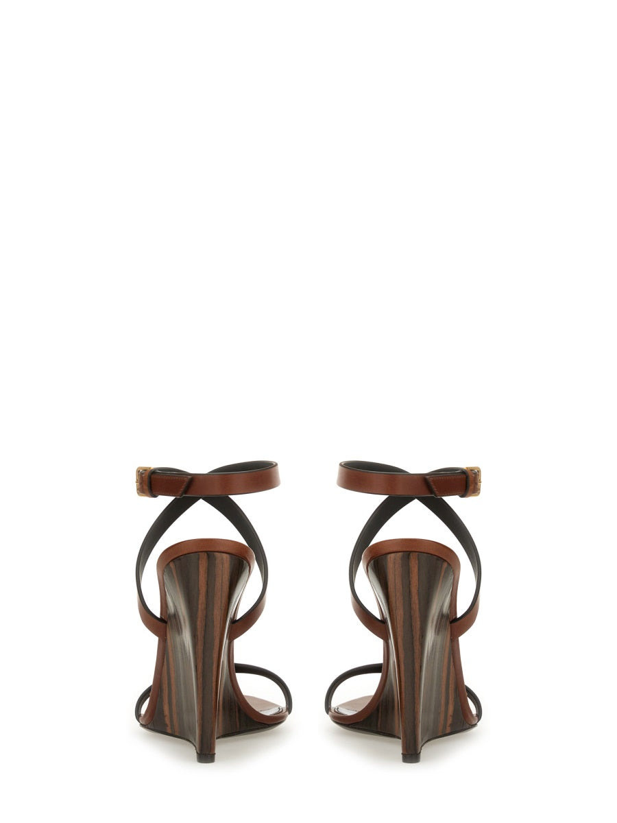 Saint Laurent Women Sandal "Gippy 110 Popsi" - 3