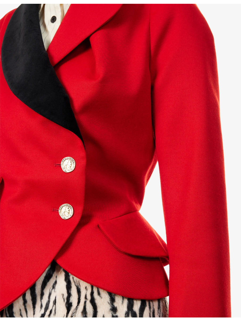 Stormy Asymmetric Wool Jacket - 5