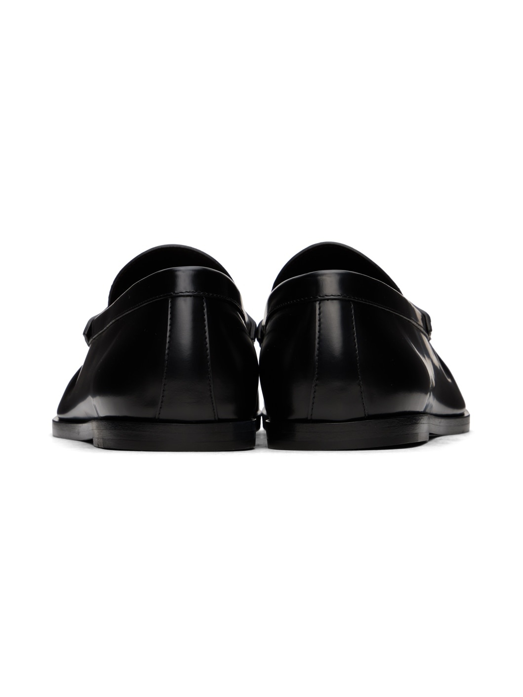 Black Tassle Loafers - 2