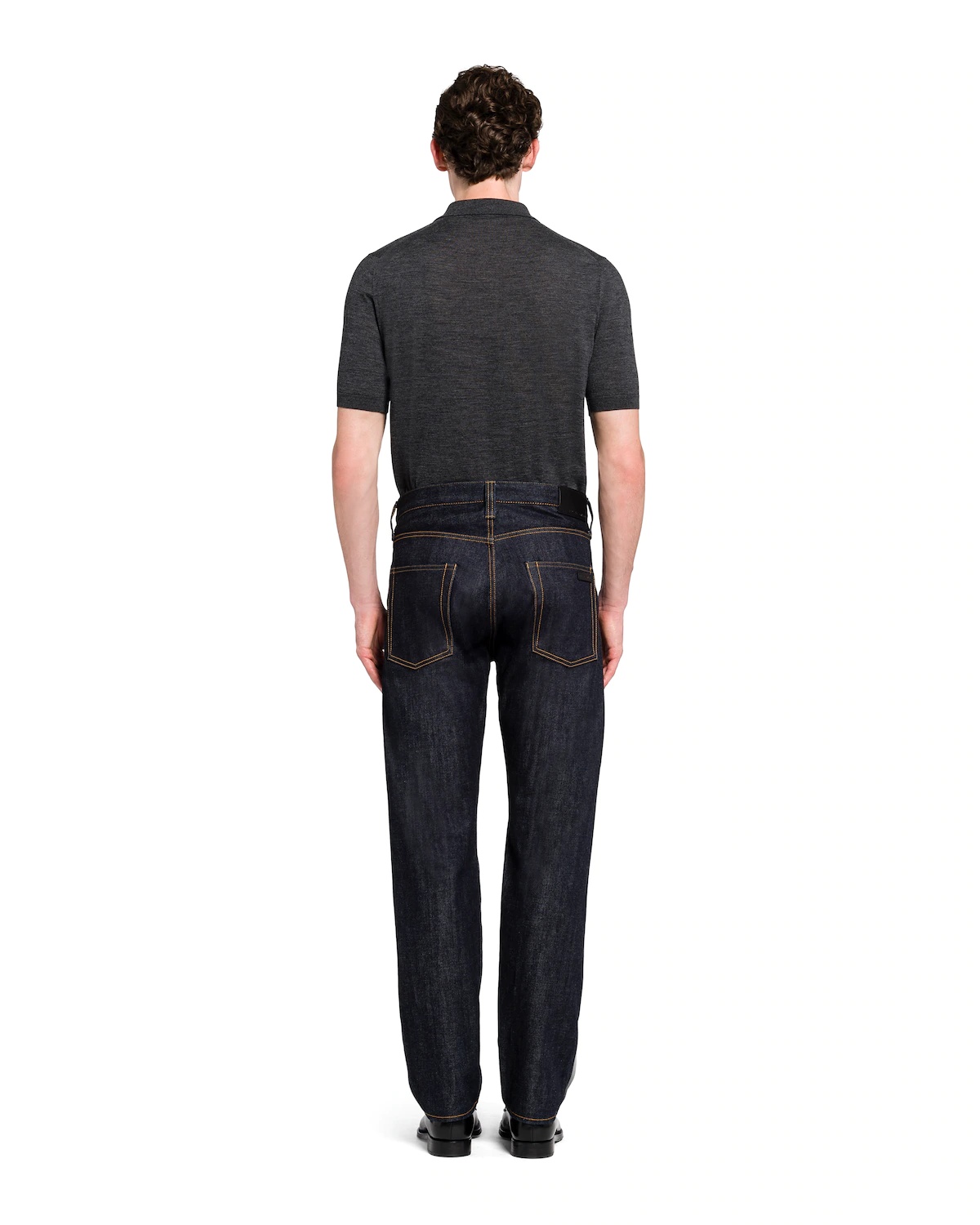 Selvedge denim five-pocket jeans - 4