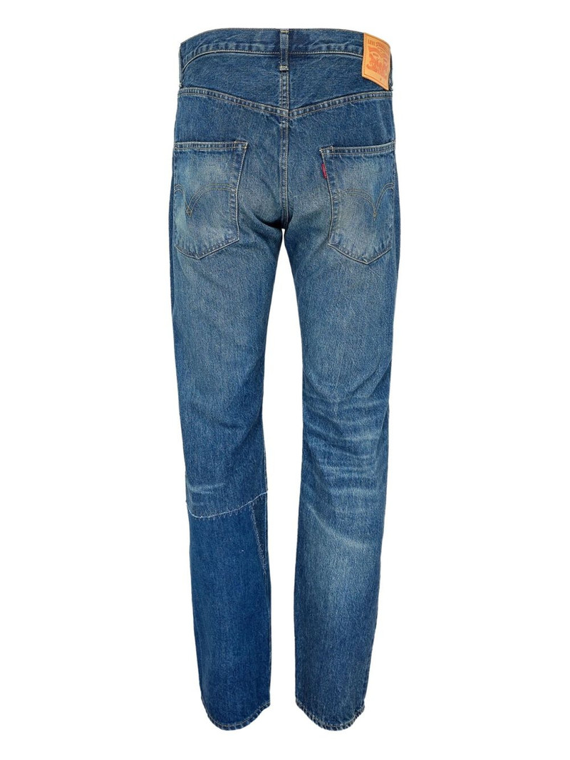 Junya Watanabe MAN patchwork-design jeans outlook
