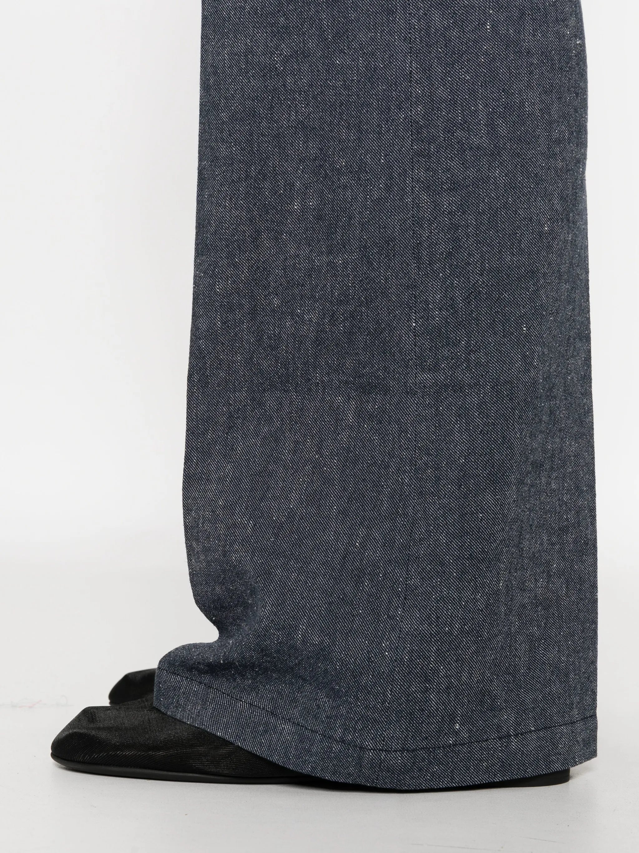 Mark Kenly Domino Tan Button-fly Trousers - 4