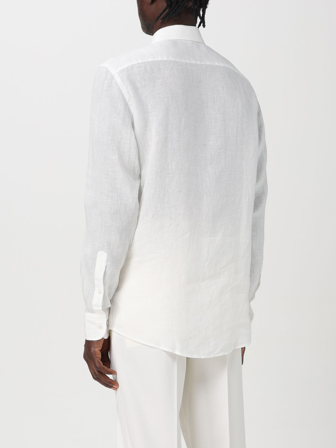 Zegna Shirt Men Sand - 3