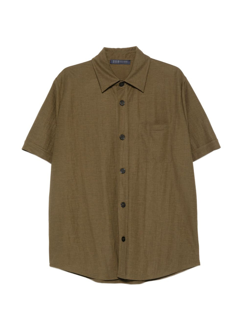 buttoned short-sleeve shirt 1