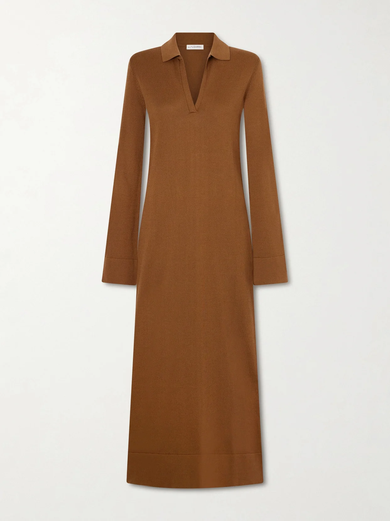 Arp Cotton And Silk-blend Maxi Dress - 1