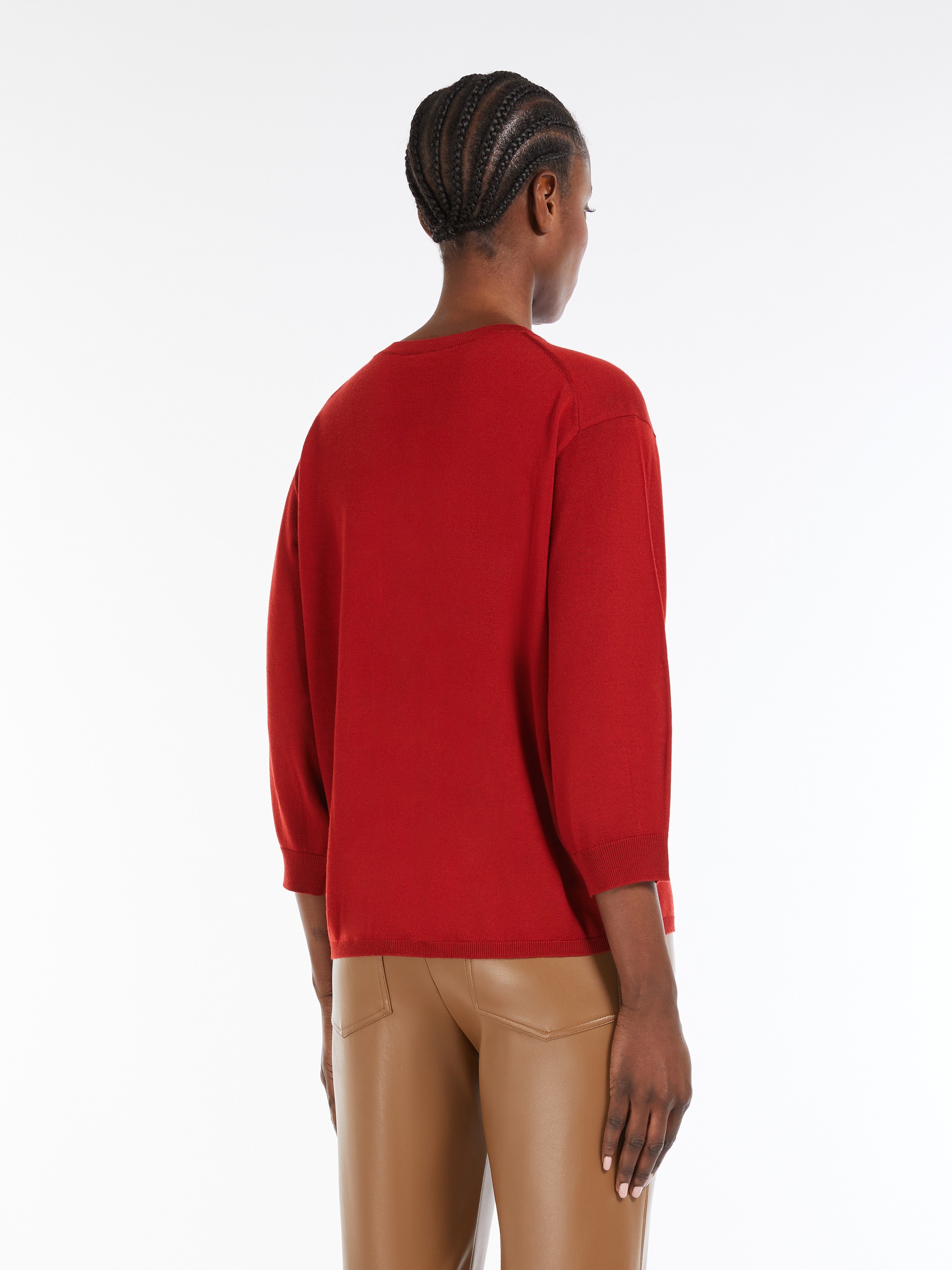 AMICI Lightweight wool yarn sweater - 4