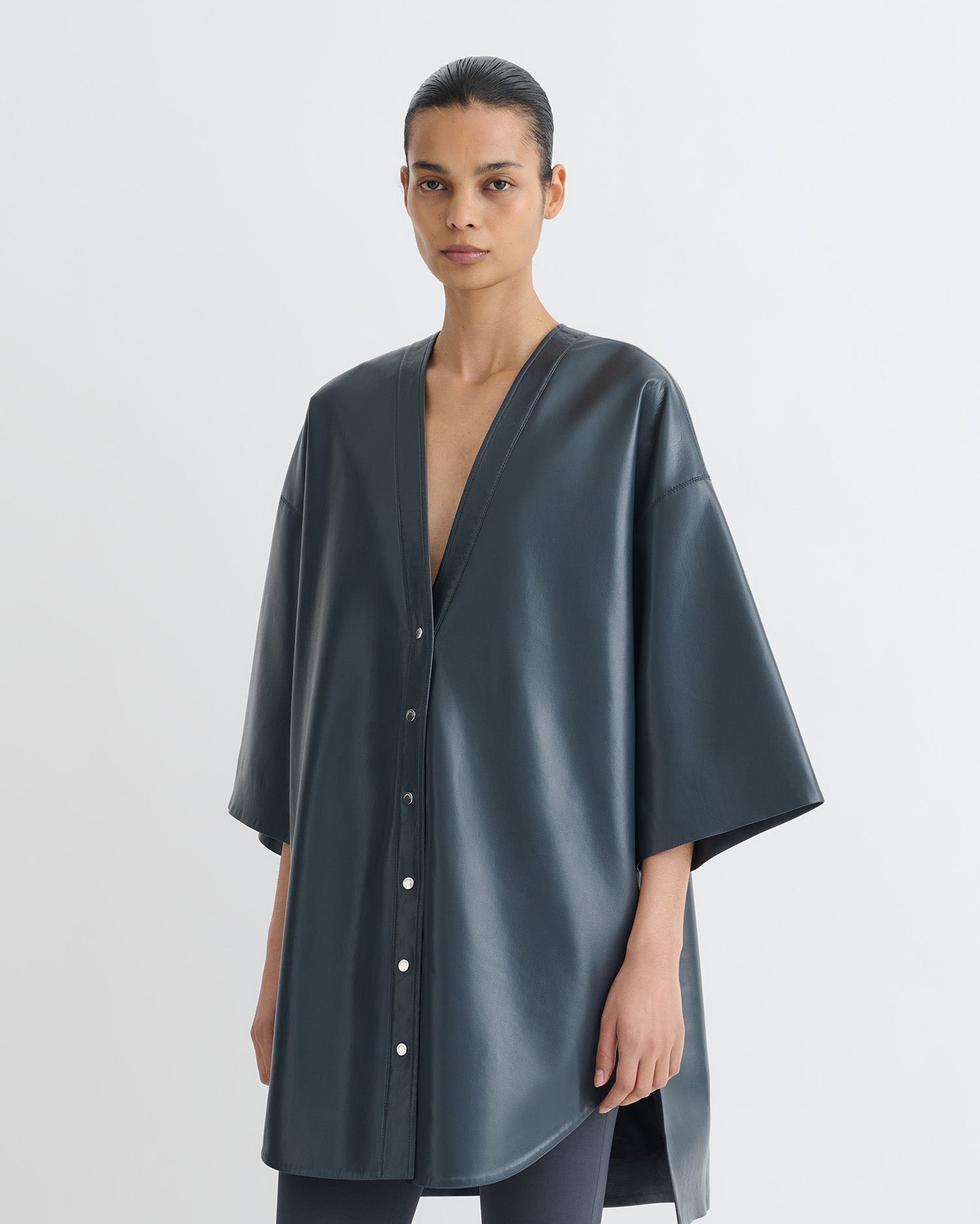 Okobor™ Alt-Leather Mini Dress - 4