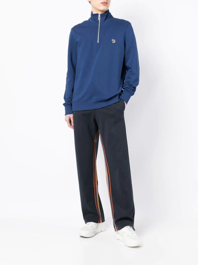 Paul Smith wide-leg cotton track pants outlook