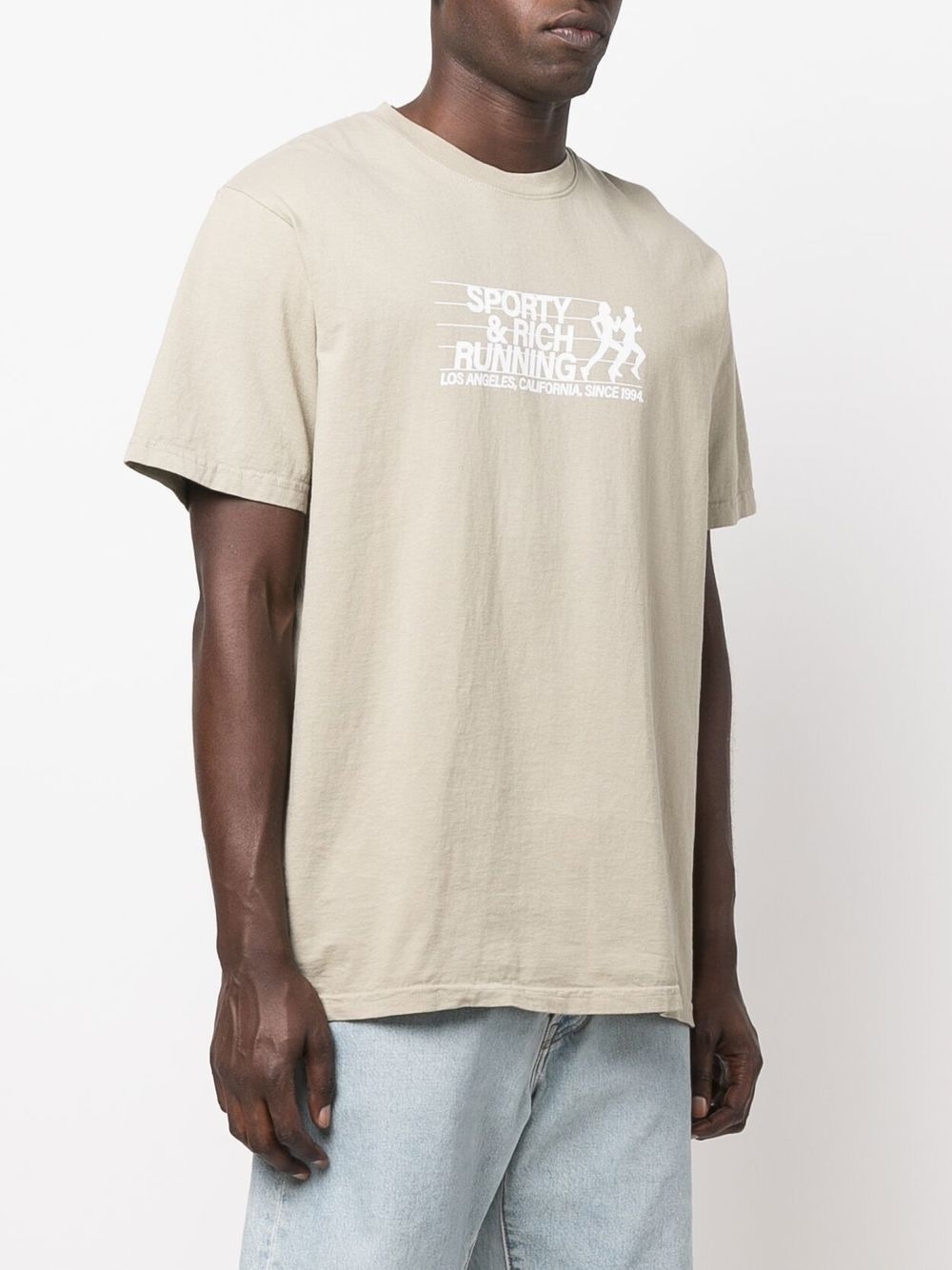 logo-print cotton T-shirt - 4