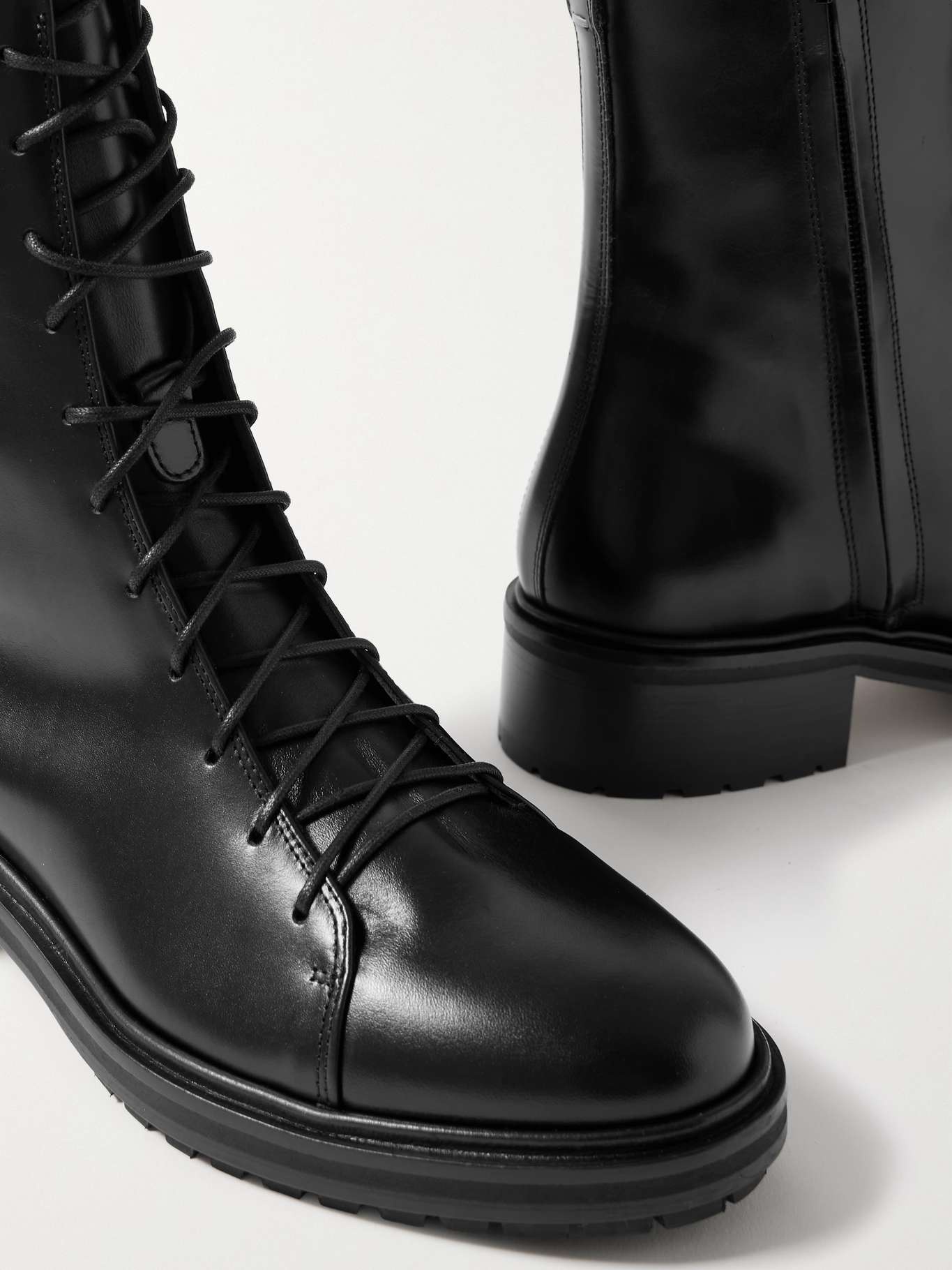 Isa leather ankle boots - 4