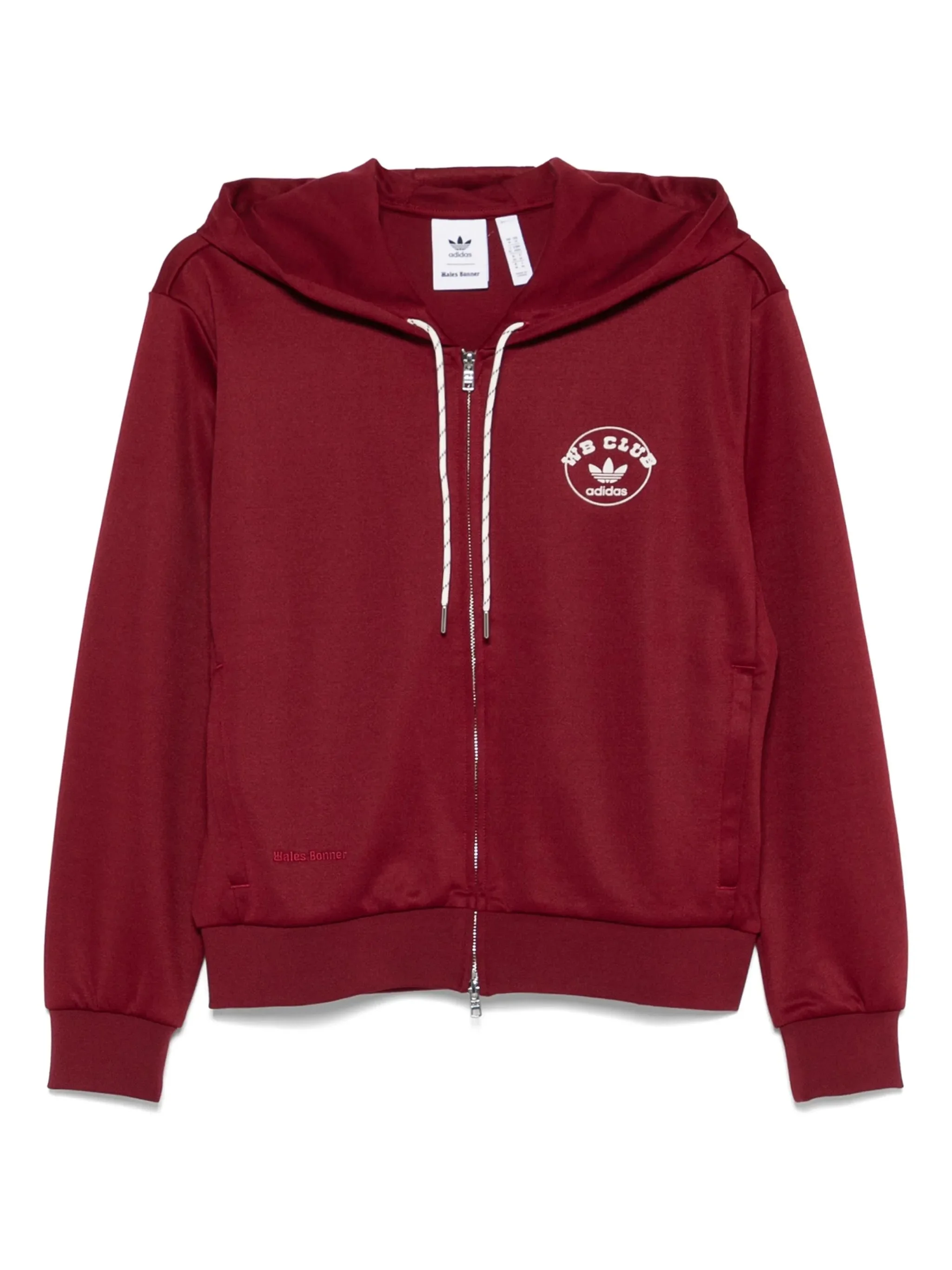 x Wales Bonner zip-up hoodie - 1