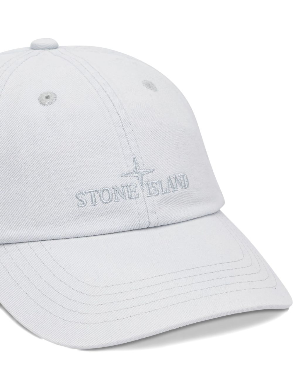 logo-embroidered cap - 4