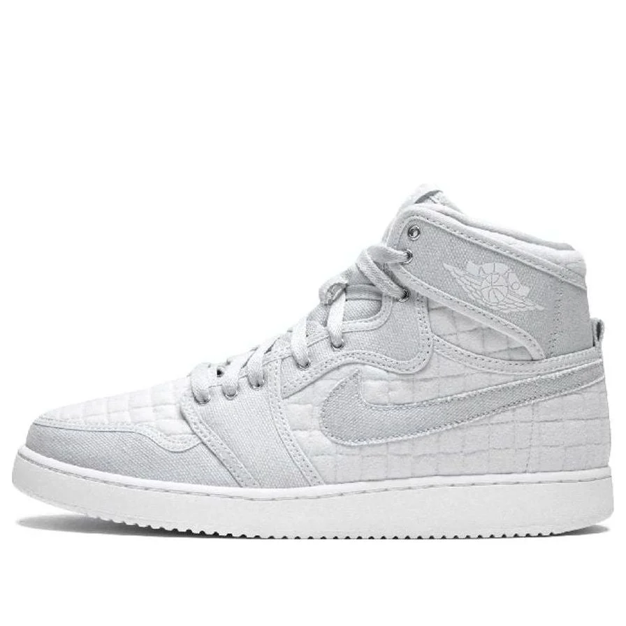 Air Jordan AJKO High Quilted 'Pure Platinum' 638471-004 - 1