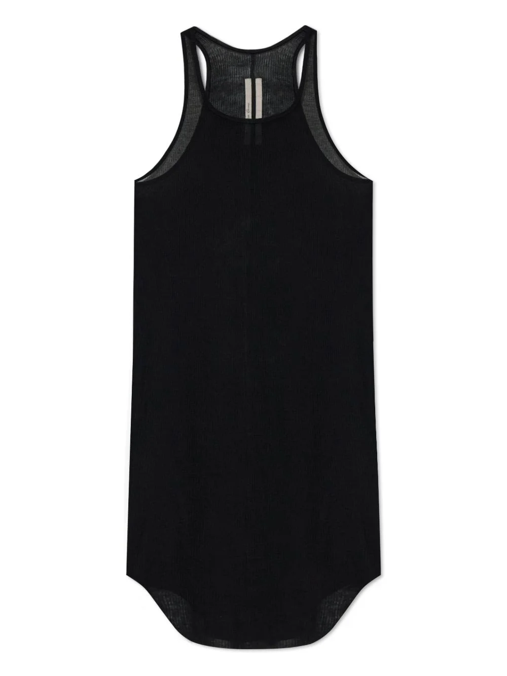 ribbed racerback vest - 1