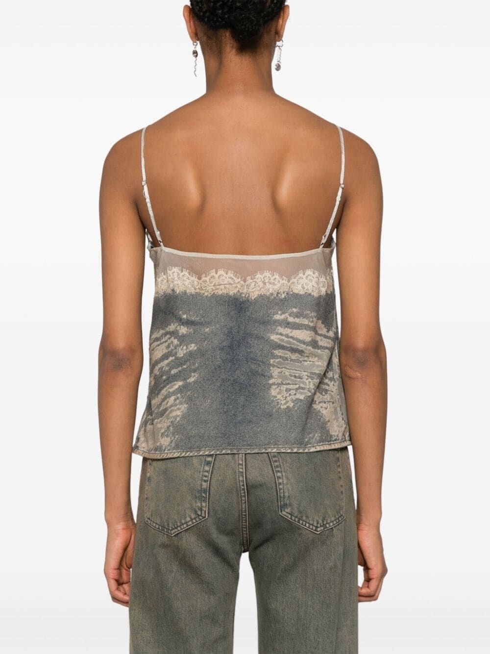 `De-Tre-Fsf` Denim Top - 3