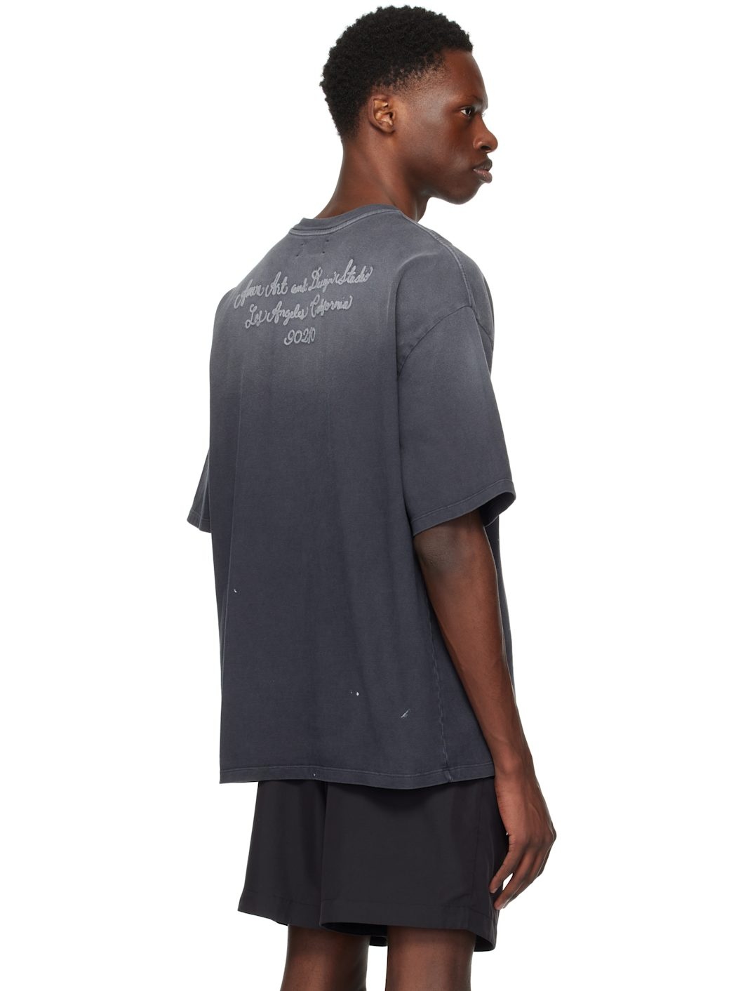 Gray 'AMIRI Design Studio' T-shirt - 3
