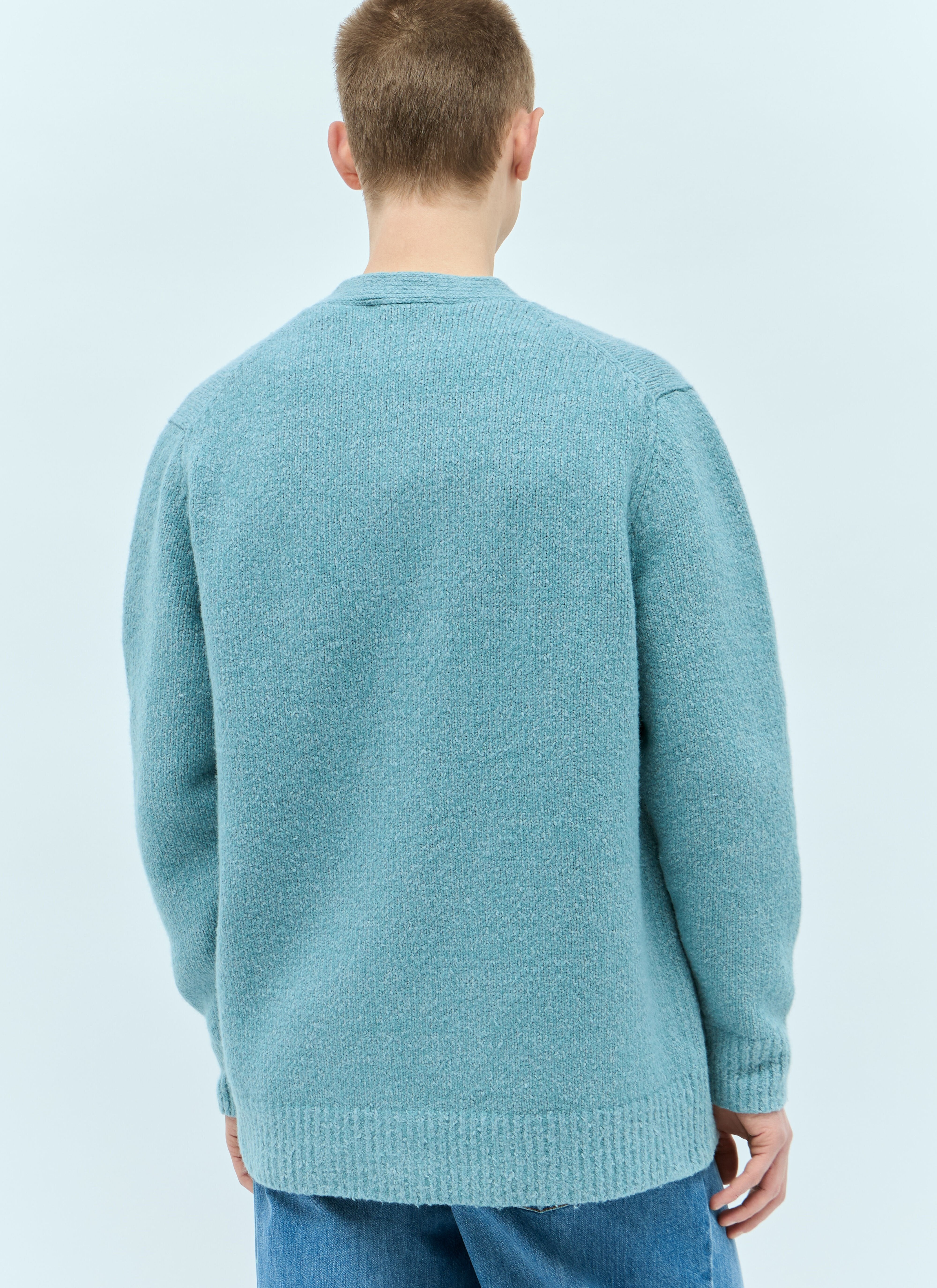 Acne Studios Men Wool Blend Cardigan - 6