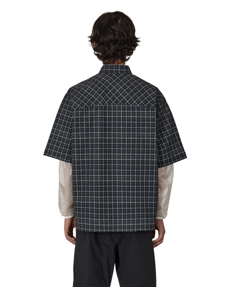Aair Floweave Printed Check Short Sleeve Shirt 3