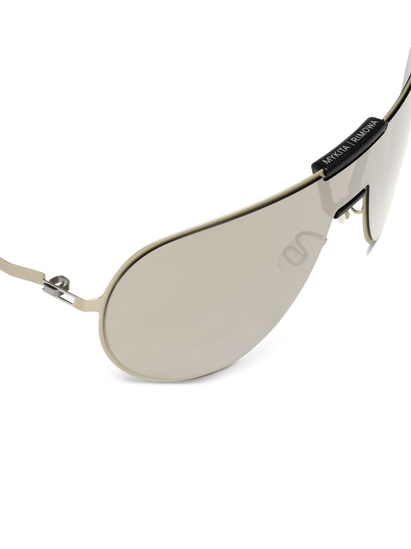MYKITA metal-frame mirrored sunglasses outlook