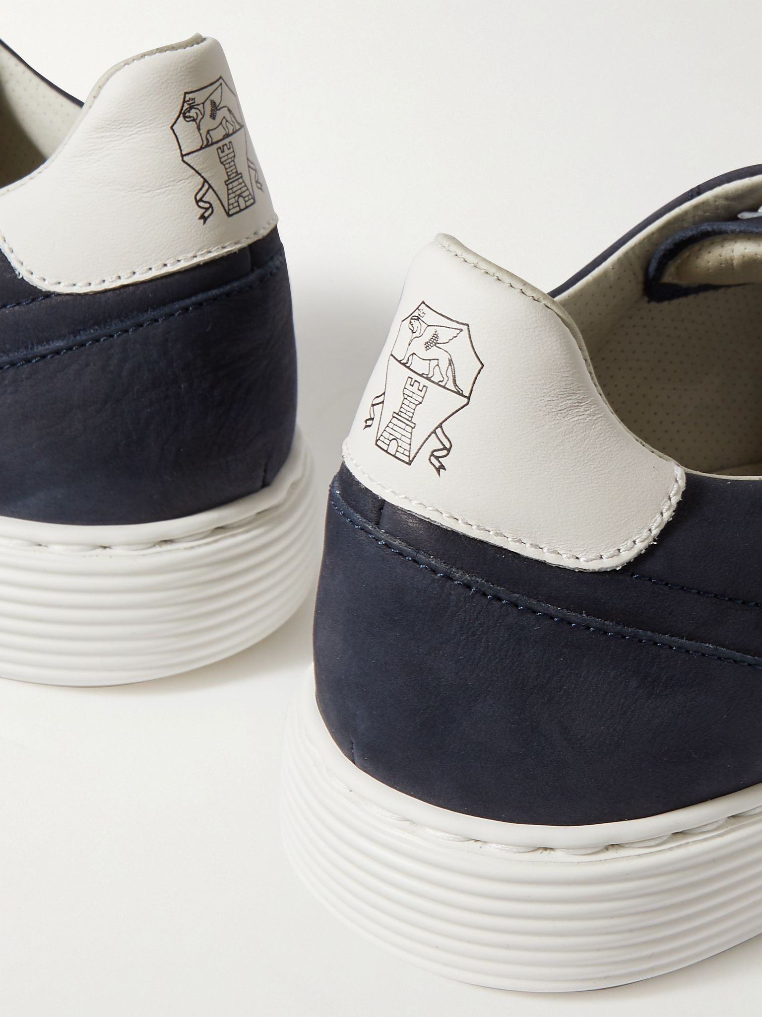Nubuck Sneakers Navy - 5