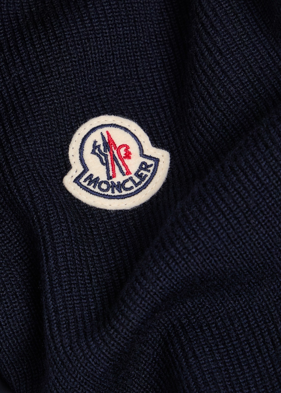 Moncler Hooded Shell and Wool Jacket - 5