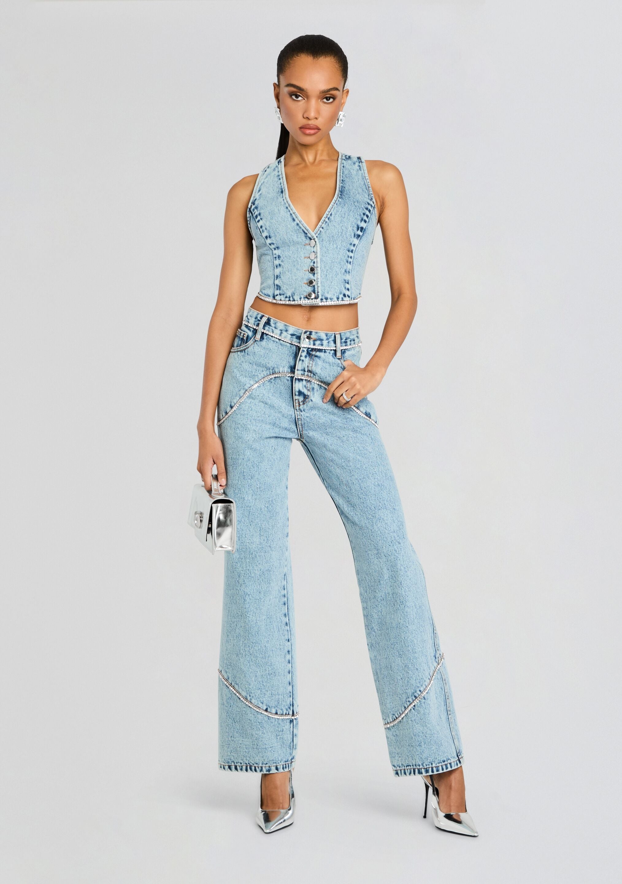 IZZIE EMBELLISHED JEAN - 5