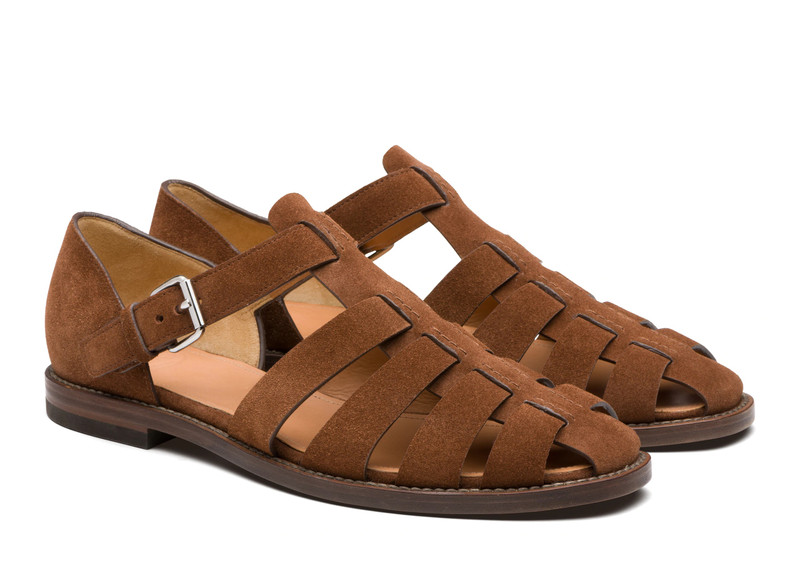 Church's Fisherman
Suede Sandal Burnt outlook