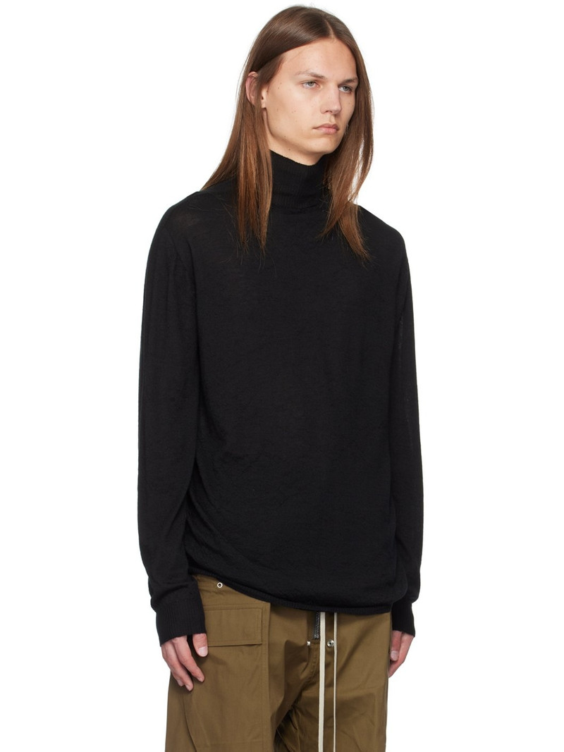 Black Porterville Oversized Turtleneck 2