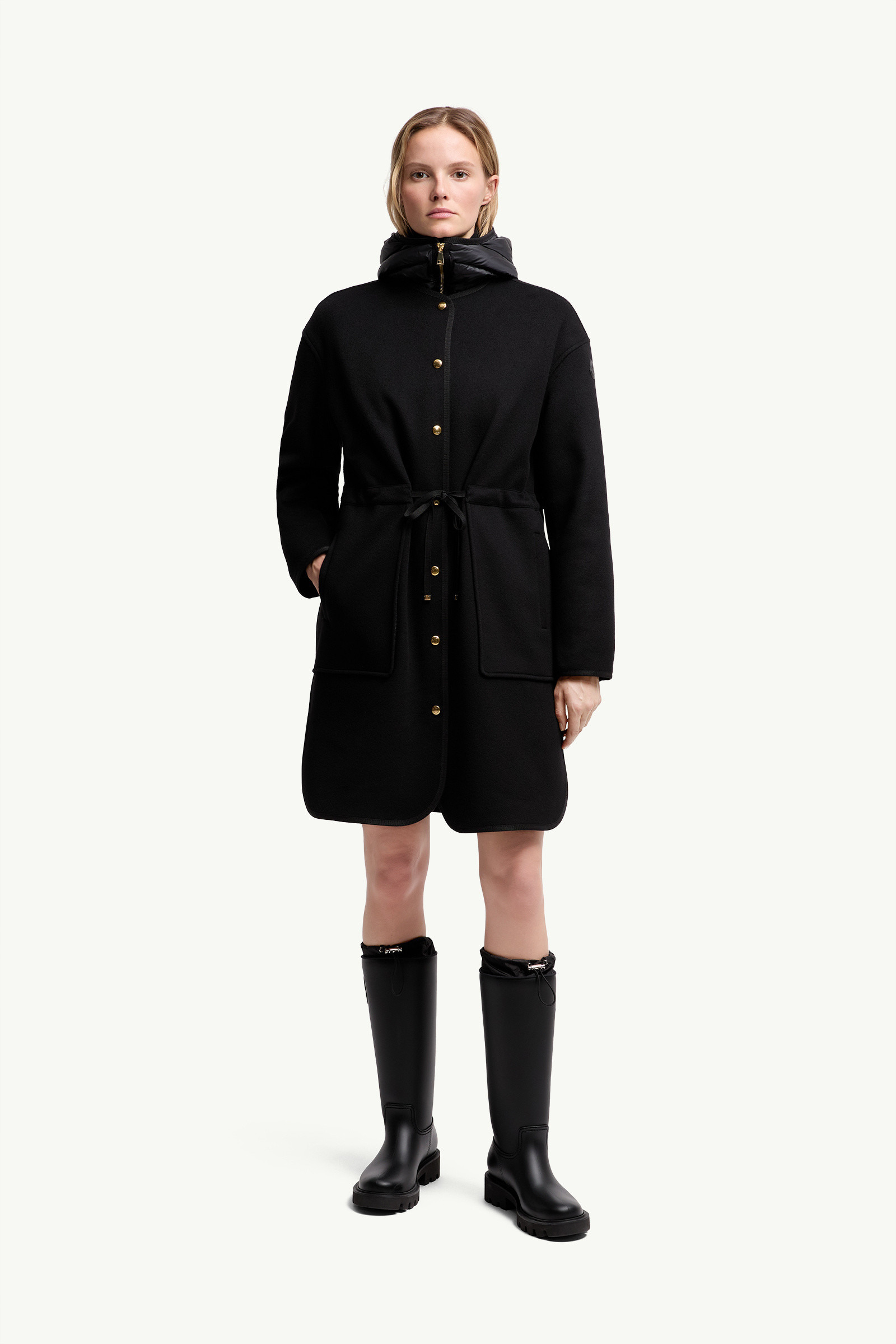Bonreposse 3-in-1 Wool & Cashmere Long Down Jacket - 3