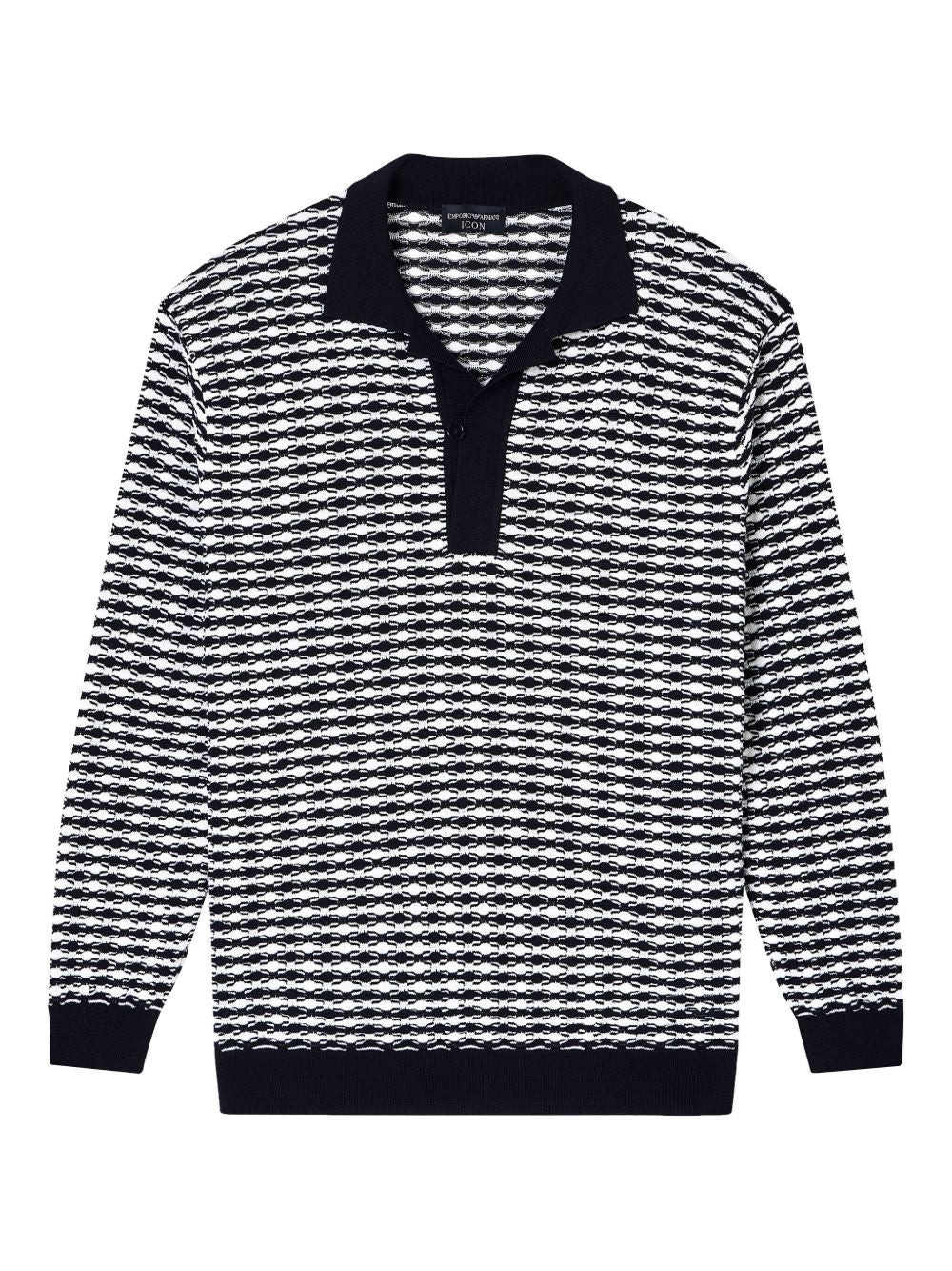 Wool V-Necked Sweater - 1