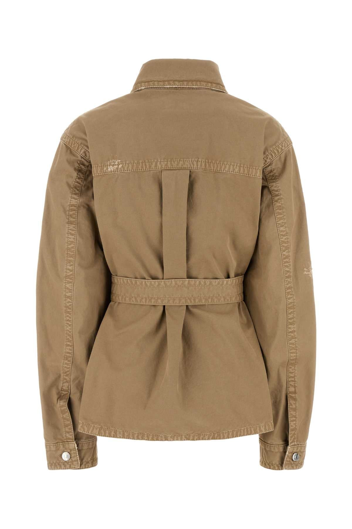 Dsquared Women Beige Cotton Jacket - 2