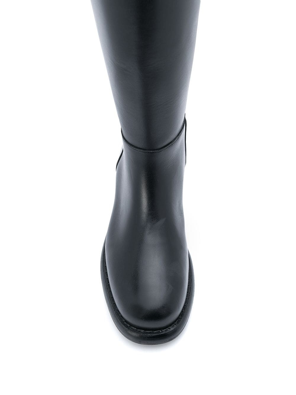 zip-up knee-high boots - 4