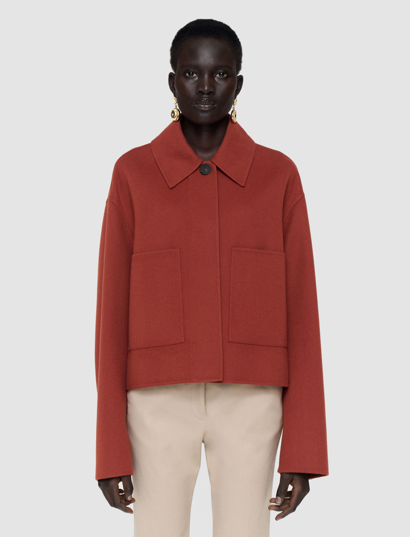 JOSEPH Kalaa Light Double Face Wool Jacket outlook