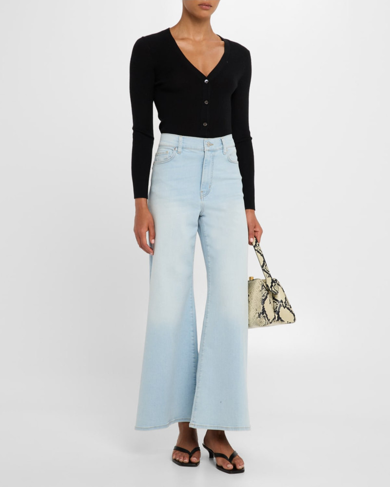 FRAME Le Sleek 똑바른 청바지 outlook