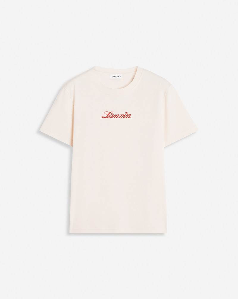 LANVIN EMBROIDERED T-SHIRT - 1