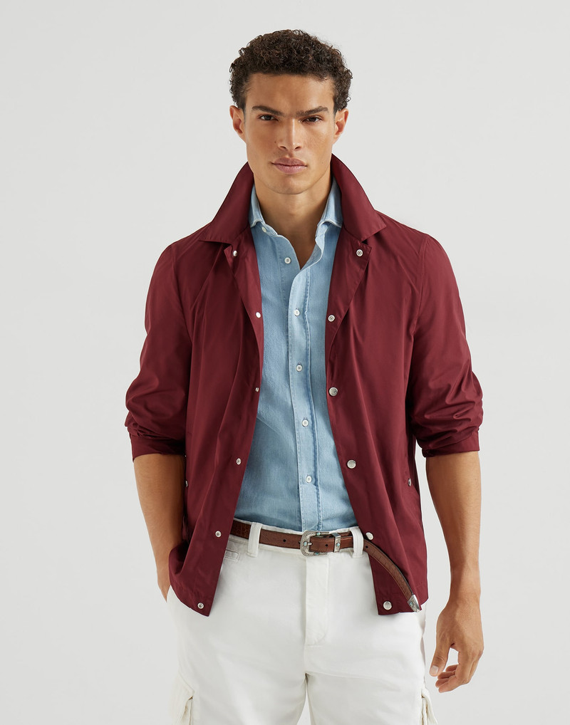 Lightweight nylon unlined outerwear jacket 5