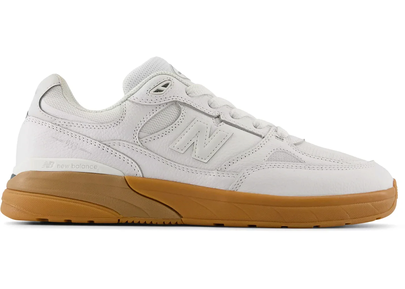 New Balance Numeric 933 Andrew Reynolds White Black Gum - 1