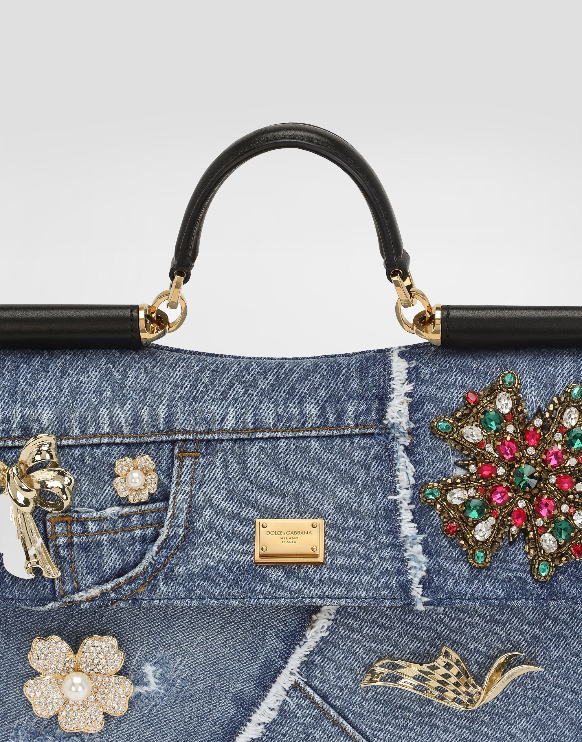 My Sicily denim handbag - 7