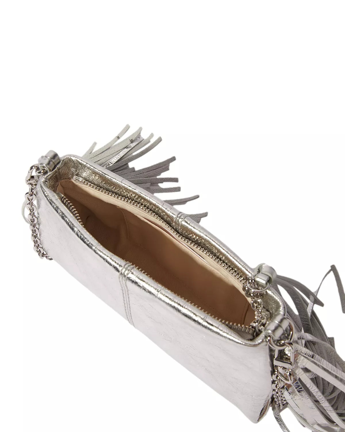 Miss M Metallic Leather Pouch - 2